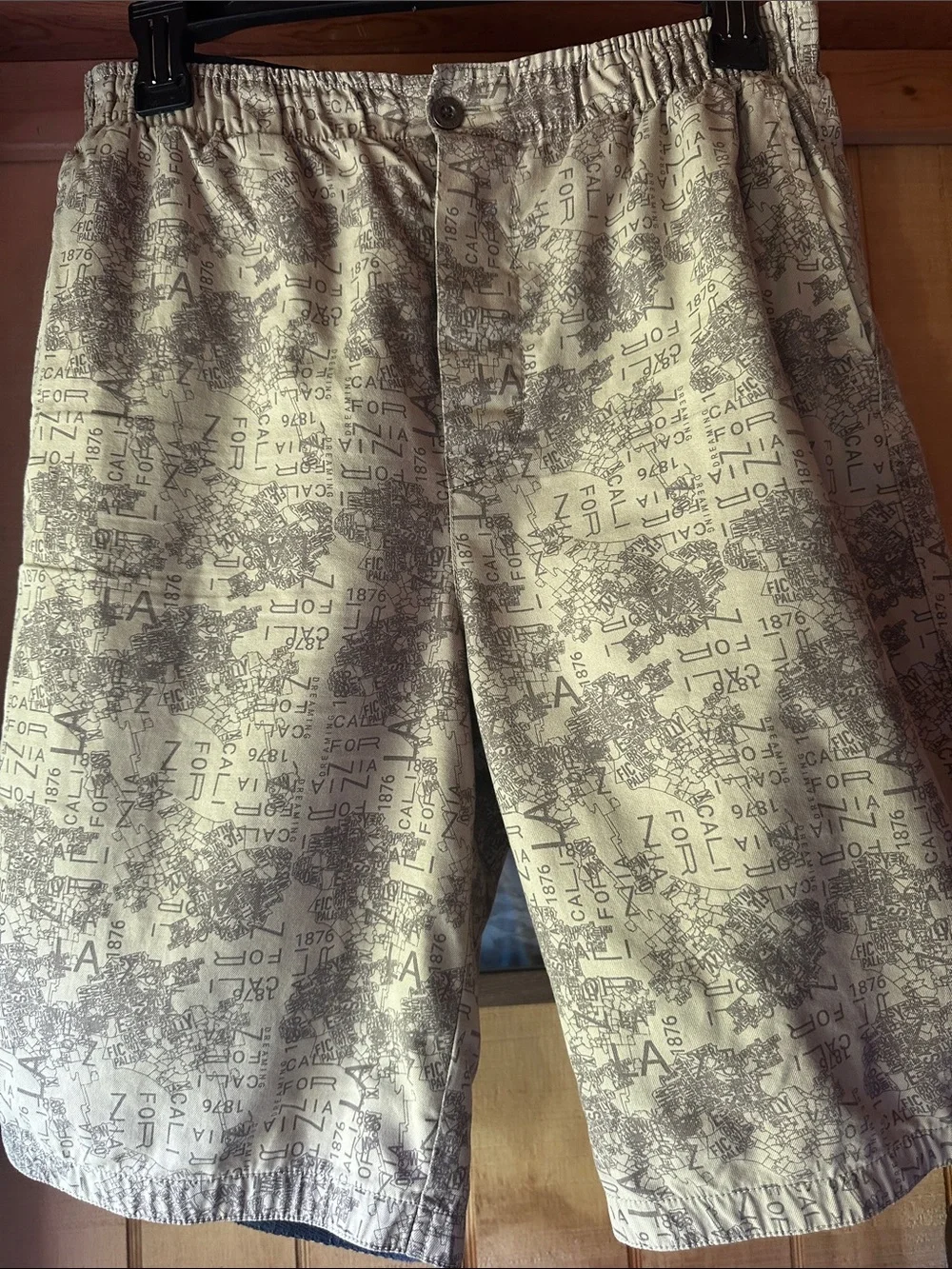 Men’s 100% cotton Jockey tan and brown Printed Casual shorts 8261.5